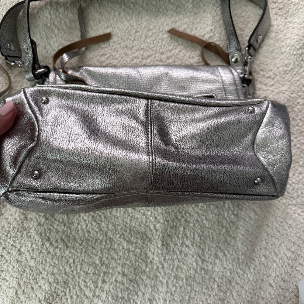 Aimee Kestenberg 5th Avenue Convertible Shoulder Bag-color: Pewter - Picture 4 of 13